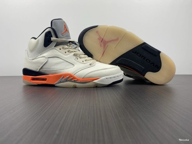 Rep TBK Orange DC1060-100 Jordan 5 Retro Total 0719